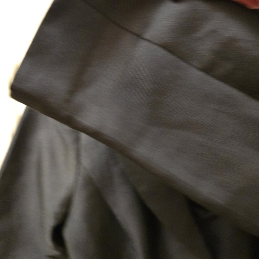 Talbots Classic Black Silk & Cotton Women's Blazer Size 12P - Picture 7 of 8